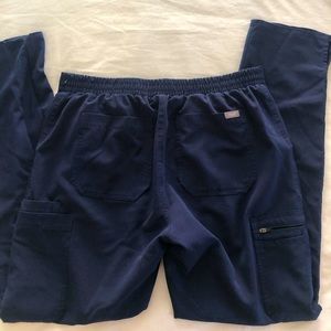 Figs Yola Scrub Pants in Navy Blue